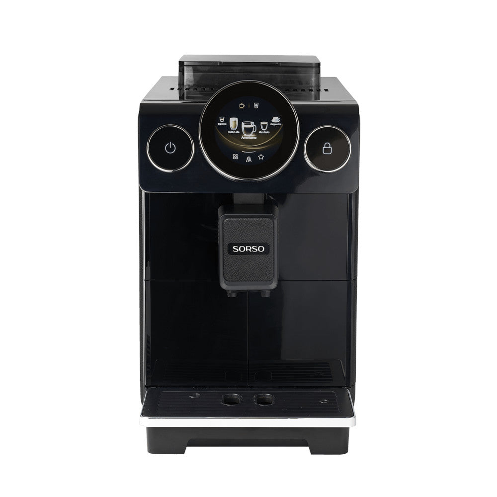 SORSO Terra T3 fuldautomatisk kaffemaskine med cold brew & iskaffe – sort