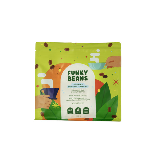 Funky Beans Colombia Swiss Water Decaf