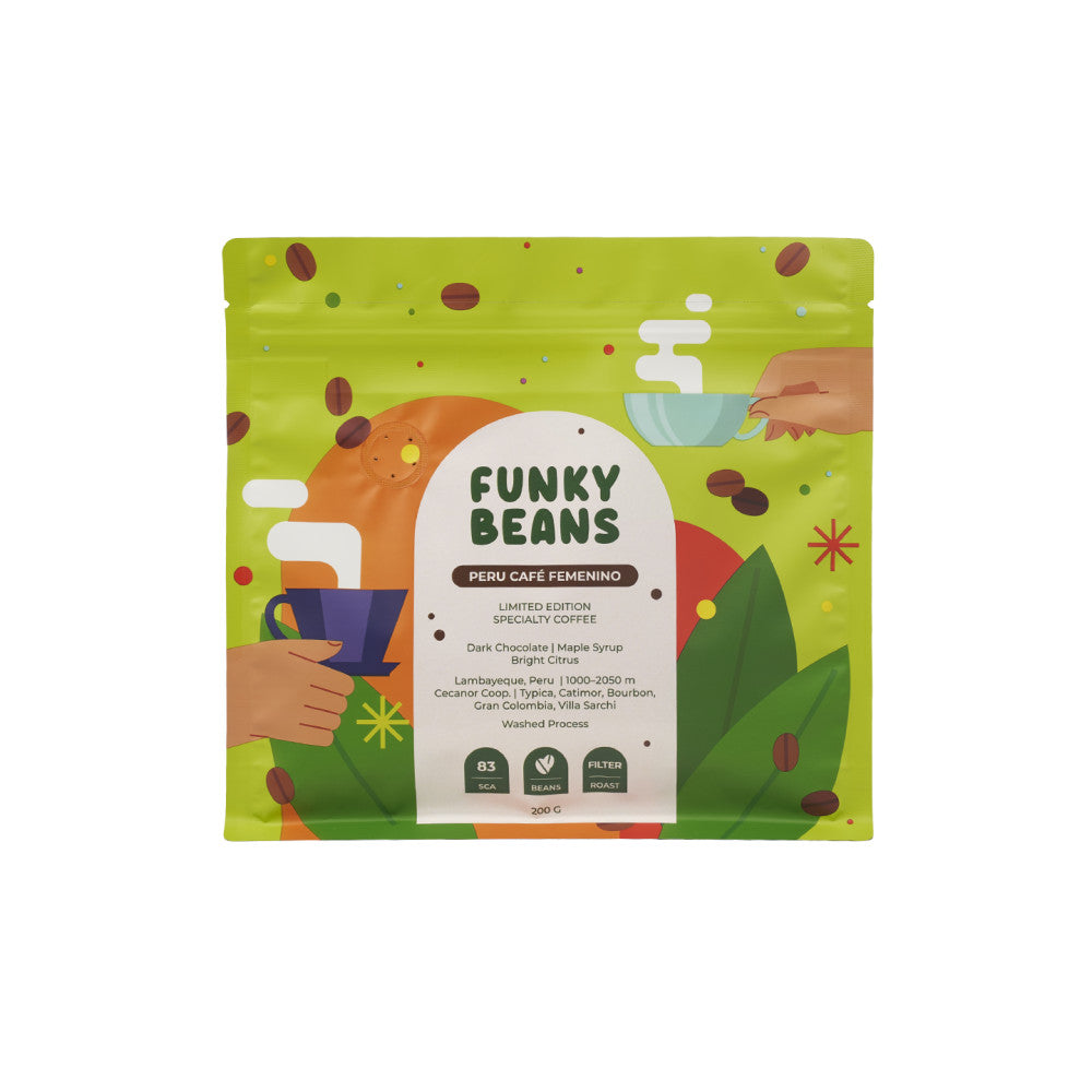 Funky Beans Peru Cafe Femenino