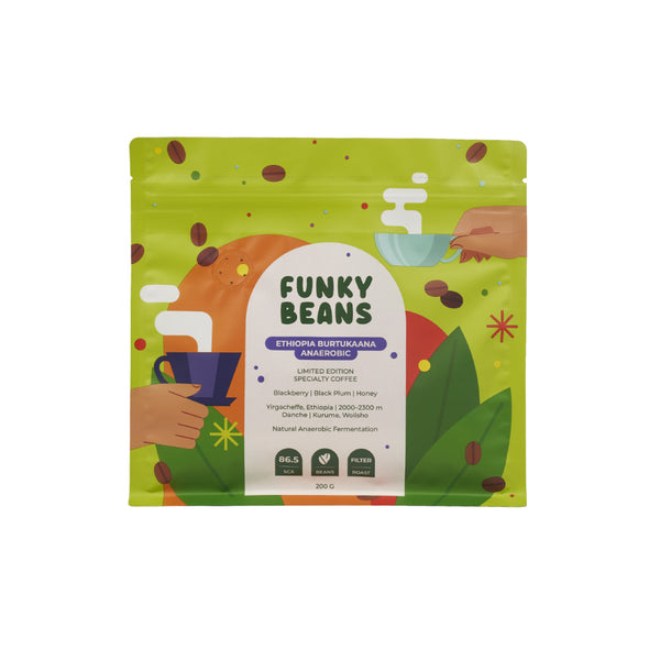 Funky Beans Ethiopia Burtukaana Anaerobic