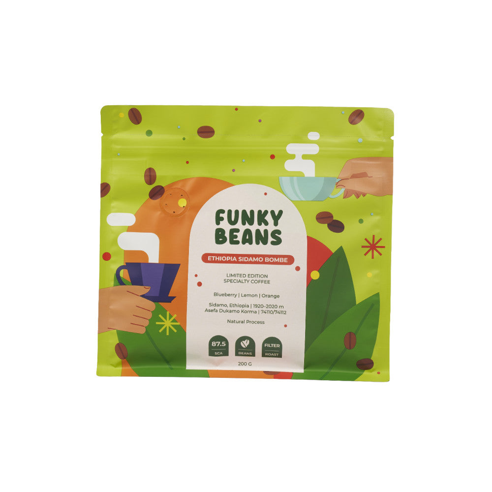 Funky Beans Ethiopia Sidamo Bombe