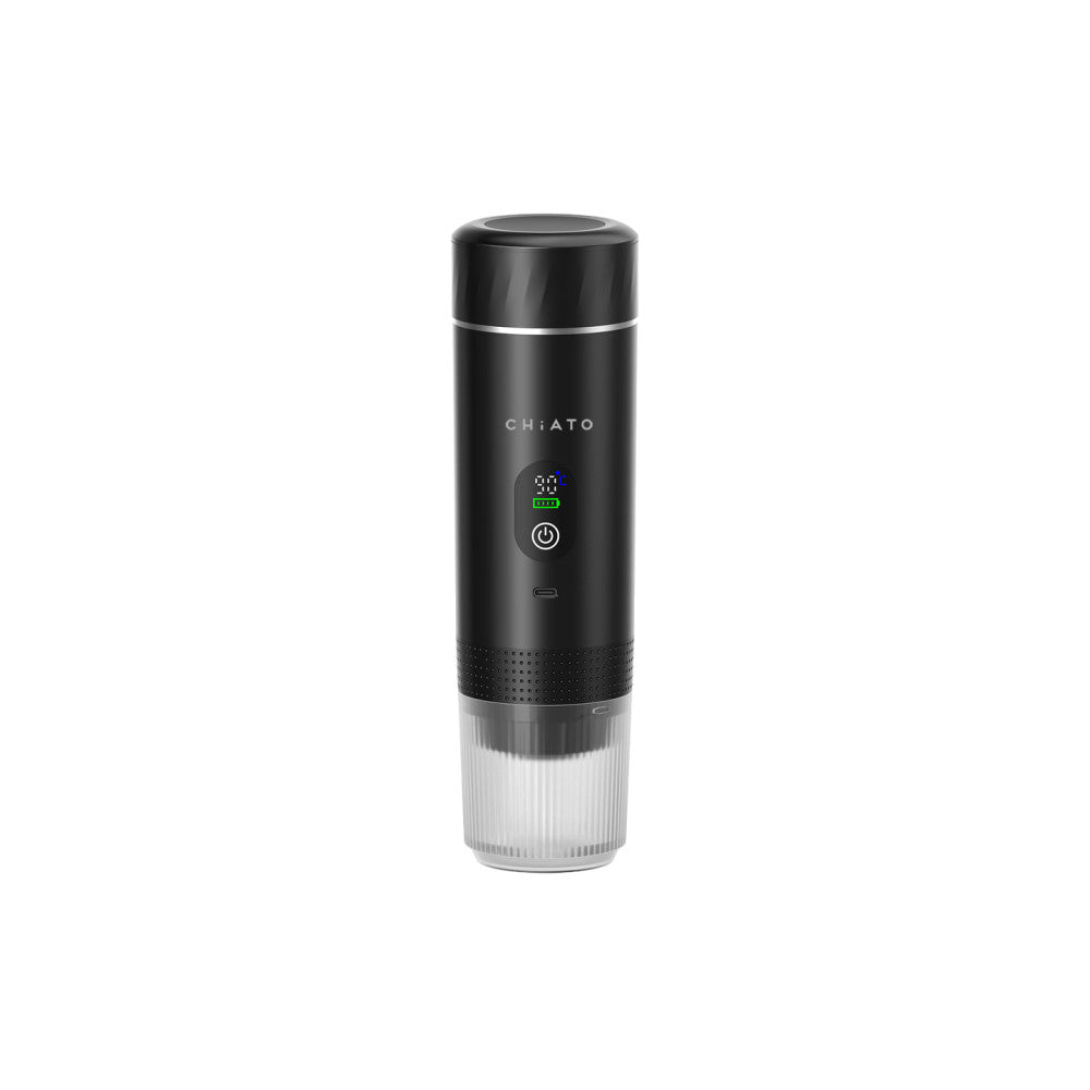 CHiATO brewPLAY Smart Portable Espresso Maker – Black