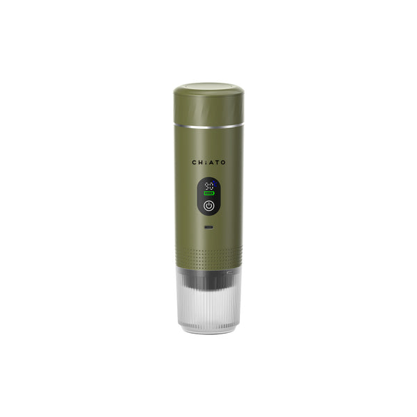 CHiATO brewPLAY Smart Portable Espresso Maker – Green
