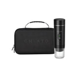 CHiATO brewPLAY Smart Traveller Portable Espresso Maker Set – Black
