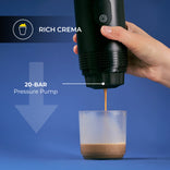 CHiATO brewPLAY Smart Portable Espresso Maker – Black 2