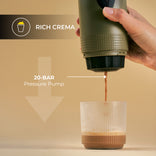 CHiATO brewPLAY Smart Portable Espresso Maker – Green 7