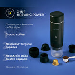 CHiATO brewPLAY Smart Portable Espresso Maker – Black 3
