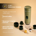 CHiATO brewPLAY Smart Portable Espresso Maker – Green 8