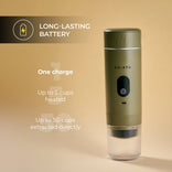 CHiATO brewPLAY Smart Portable Espresso Maker – Green 2