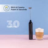 CHiATO LattePLAY Milk Frother – Black