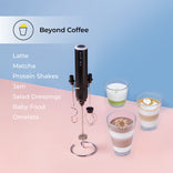 CHiATO LattePLAY Milk Frother – Black