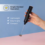 CHiATO LattePLAY Milk Frother – Black