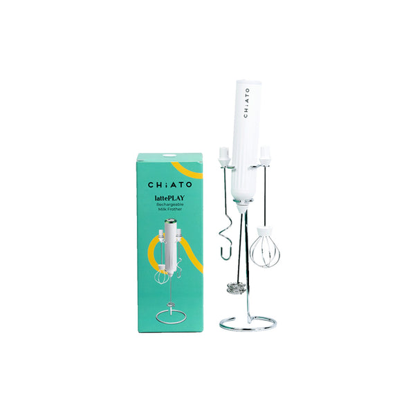 CHiATO LattePLAY Milk Frother – White