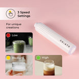 CHiATO LattePLAY Milk Frother – White