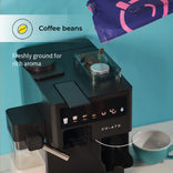 CHiATO coffeePLAY 5-in-1 Coffee Machine with Grinder & Milk System – Black 4