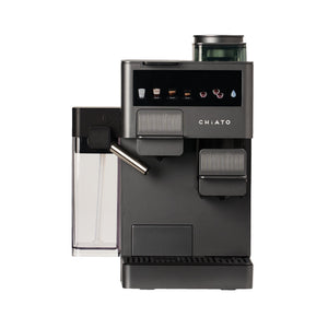CHiATO coffeePLAY 5-in-1 Coffee Machine with Grinder & Milk System – Grey