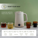 CHiATO heatPLAY Groove Electric kettle, 1,7 L – Light Sand