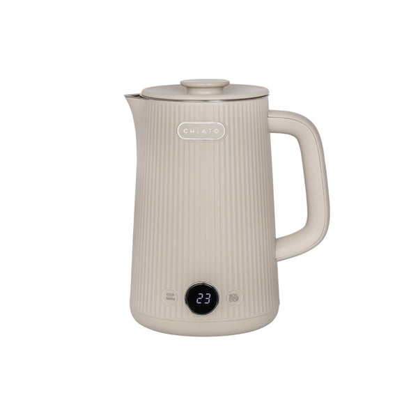 CHiATO heatPLAY Groove Electric kettle, 1,7 L – Light Sand