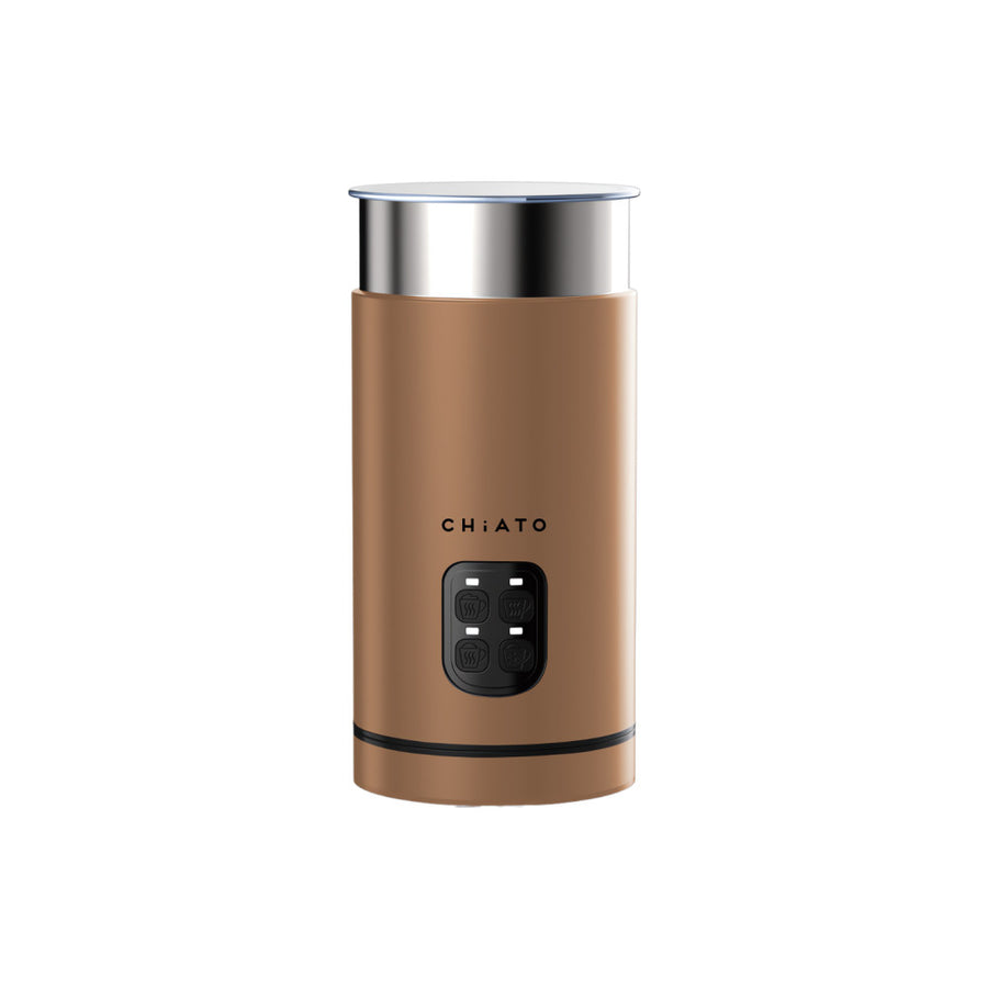CHiATO milkPLAY Automatic-Electric Milk Frother – Brown