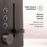 CHiATO toastPLAY Groove Toaster – Black