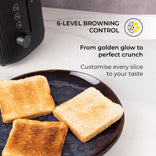CHiATO toastPLAY Groove Toaster – Black