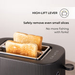 CHiATO toastPLAY Groove Toaster – Black