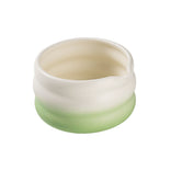 Ceramic matcha bowl CHiATO Chawan Mint Earth – Mint / White
