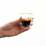 Double-wall espresso glass CHiATO, 90 ml
