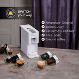 CHiATO switchPLAY Multi-Capsule Coffee Machine – White 3