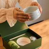 Matcha tea set CHiATO Zen Pure White – White