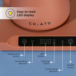 CHiATO flowPLAY Classic Electric kettle Ltd. Ed., 0.6 l – Terracotta