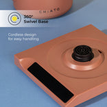 CHiATO flowPLAY Classic Electric kettle Ltd. Ed., 0.6 l – Terracotta