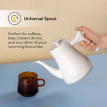 CHiATO flowPLAY Classic Electric kettle, 0.6 l – White