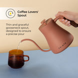 CHiATO flowPLAY Gooseneck Electric kettle Ltd. Ed., 0.6 l – Terracotta 2