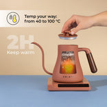 CHiATO flowPLAY Gooseneck Electric kettle Ltd. Ed., 0.6 l – Terracotta 4