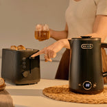 CHiATO Breakfast set – heatPLAY Kettle & toastPLAY Toaster – Black