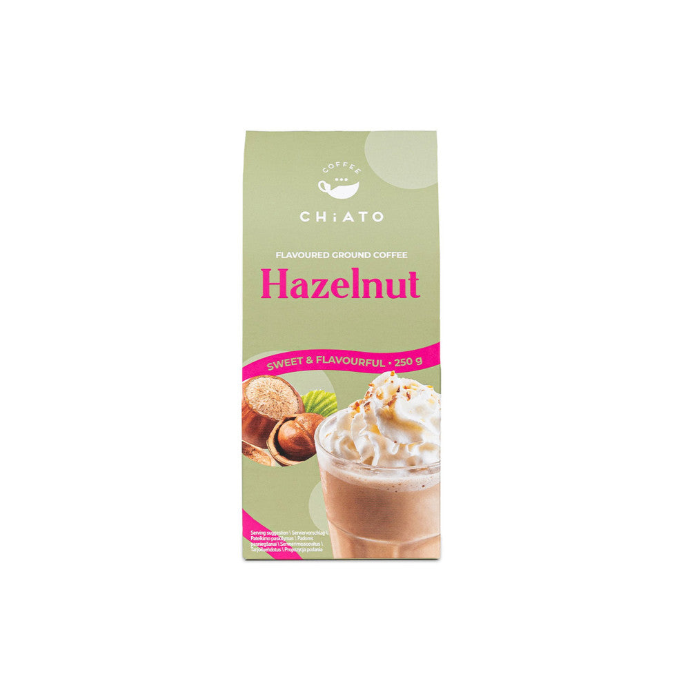 CHiATO Hazelnut Flavoured Ground Coffee