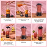CHiATO BlendPLAY Travel Portable Blender – Black
