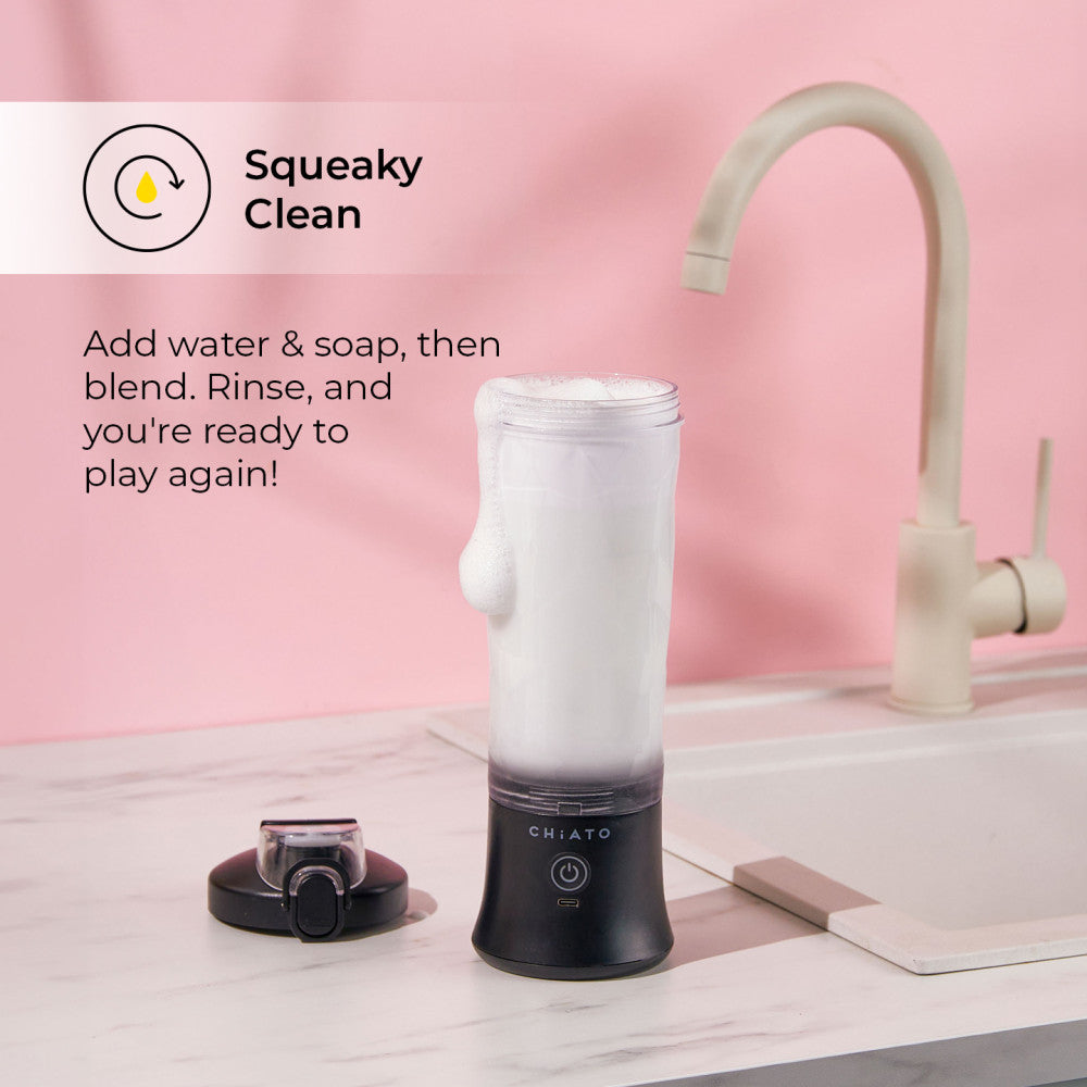 CHiATO BlendPLAY Travel bærbar blender – sort