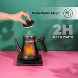Electric kettle CHiATO flowPLAY Classic, 0.6 l – Black