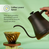 Electric kettle CHiATO flowPLAY Gooseneck, 0.6 l – Black 2