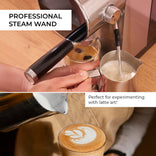 CHiATO Luna Style Espresso Coffee Machine – Silver