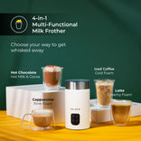 CHiATO milkPLAY Automatic-Electric Milk Frother – White 2