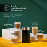 CHiATO milkPLAY automatic-electric milk frother – Black 2
