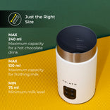 CHiATO milkPLAY Automatic-Electric Milk Frother – White 4