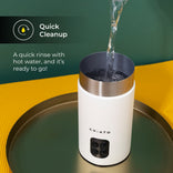 CHiATO milkPLAY Automatic-Electric Milk Frother – Burgundy 7
