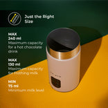 CHiATO milkPLAY automatic-electric milk frother – Cream 4