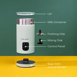 CHiATO milkPLAY Automatic-Electric Milk Frother, Ltd. Ed. – Green 6