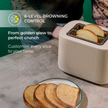 CHiATO toastPLAY Groove Toaster – Light Sand
