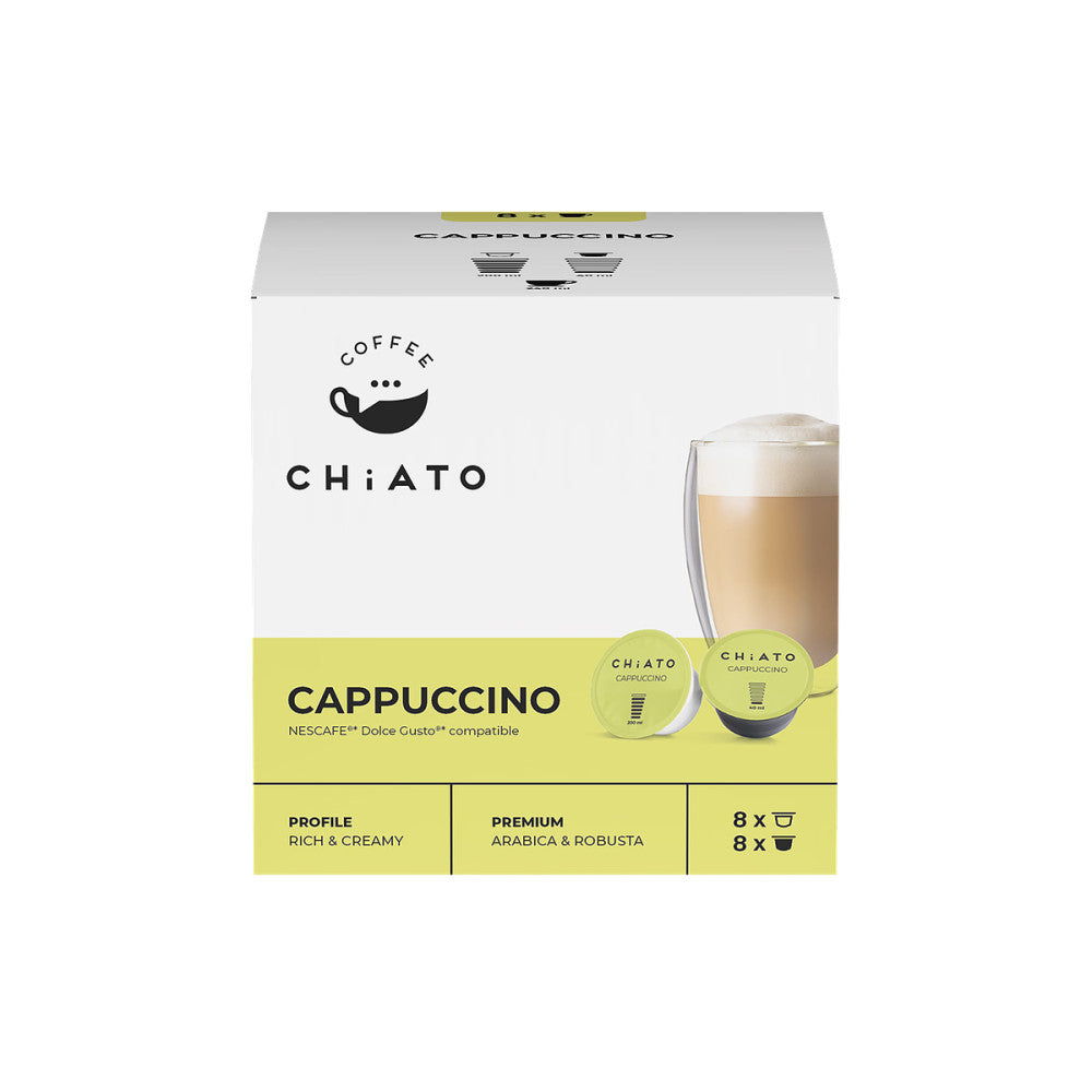 CHiATO Cappuccino Dolce Gusto® Compatible Capsules